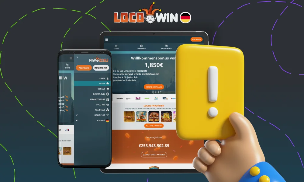 Beim Spielen auf Locowin gibt es einige Fehler, die man vermeiden sollte