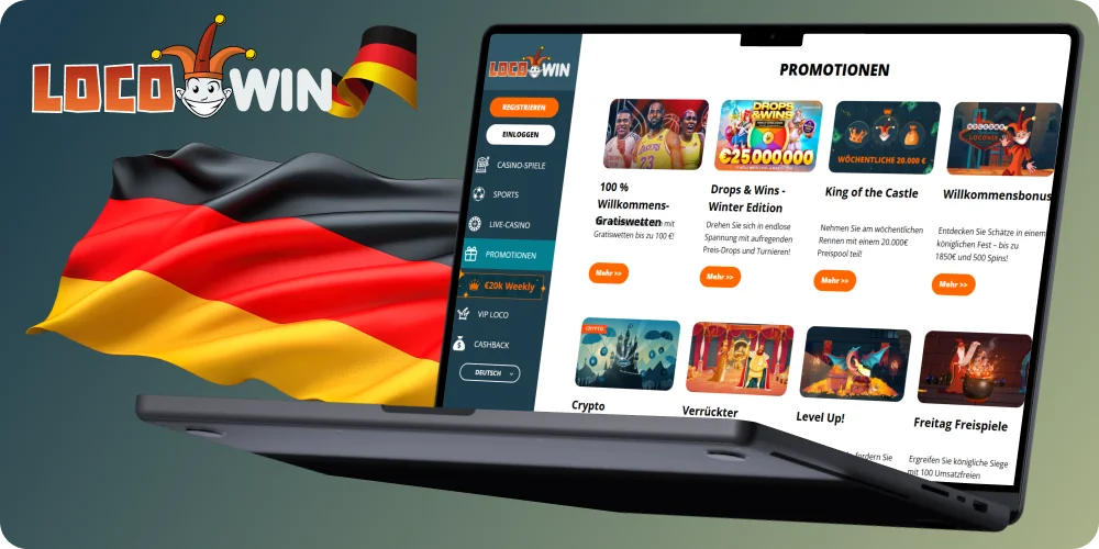 Offizielle Plattform Locowin Deutschland